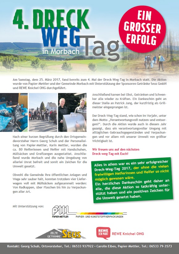 Dreck weg Tag 2017